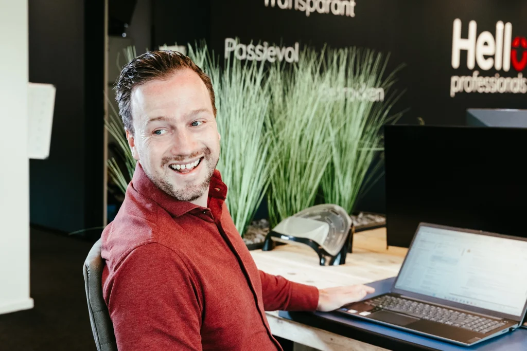 Blije Hello Professionals applicatiebeheerder
